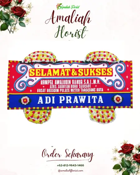Papan Bunga Ucapan Selamat Kedungbenda